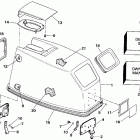 E40EESR Engine cover - johnson rope start only