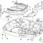 E150CXESB Нижний кожух двигателя