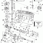 VE140TLESE Gearcase - 140cx counter rotation