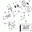 E40EESR Fuel pump and filter early production