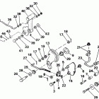 E60ELESM Shift & throttle linkage - 60ttl models only
