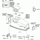 E40ECEC Engine cover - evinrude 40