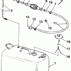 E6RLCEC Fuel tank without gauge