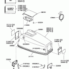 E40ECEC Engine cover - evinrude 50