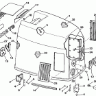 E300PXCEM Engine cover - johnson 300 models