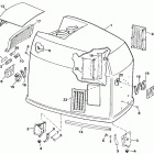 TE200TXCEA Engine cover - johnson - 200stl