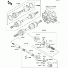 Bayou 300 4X4 (KLF300-C5) Drive shaft(front)(klf300-c5 / c6)