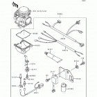 Bayou 400 4X4 (KLF400-B2) Optional parts(carburetor)(klf400-b1 / b2)
