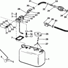 M55RWLR Fuel tank with gauge