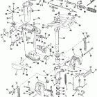 E20CRCCA Midsection - rope start and tiller electric