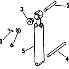 M55RWLR Tilt aid cylinder
