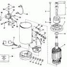 E150STLCUR Electric starter & solenoid american bosch 08142-23-mo30...