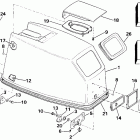 E40RCUD Engine cover - johnson rope start only