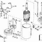 E88MSLCUS Electric starter & solenoid american bosch 20702-21-mo30...