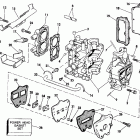 E4RDHCUD Cylinder, crankcase, & intake manifold