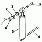 E40RCUD Tilt aid cylinder