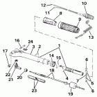 E30ELCUB Steering handle-rope start & tiller electric models only