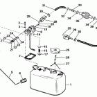 E60TLCUC Fuel tank with gauge