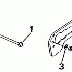 E40RCUD Transom mount kit - rope start only