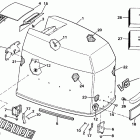 E275CLCUR Engine cover - evinrude 275 models