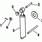 E40ECDE Tilt aid cylinder