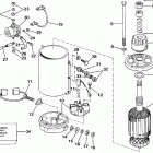 E150TLCDC Electric starter & solenoid american bosch 08142-23-mo30...