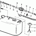 E45RCLCDS Fuel tank without gauge