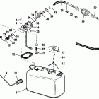 E40ECDE Fuel tank with gauge