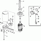 E30RCDM Electric starter & solenoid american bosch no / 255625-m...