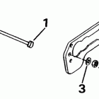 E40ECDE Transom mount kit - rope start only