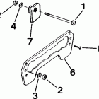 E40RCOB Transom mount kit - rope start only