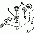 E70ELCRD Steering bolt and clevis assembly kit