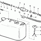 E15ECRM Fuel tank without gauge