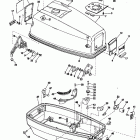 E60ELCTB Motor cover-evinrude