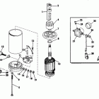 E35ELCTS Electric starter & solenoid american bosch no.255625-mo3...