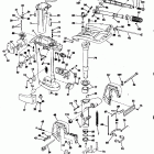 E25ELCTD Exhaust housing-rope start & 25 te