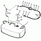 E5RHLCTA Fuel tank assy. - 3 gal