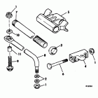 E150STLCTE Dual cable steering connector kit-parallel entry 2.6 mod...