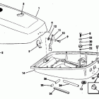 E5RHLCTA Motor cover-4.5 johnson models