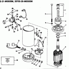 E115MLCTE Electric starter & solenoid american bosch 17916-20-mo30...