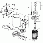 E150STLCTE Electric starter & solenoid american bosch 08142-23-m030...