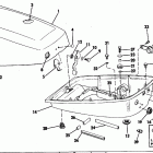 E5RHLCTA Motor cover,johnson models-7.5