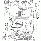 E150STLCTE Engine cover-evinrude