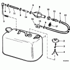 E40RSLR Fuel tank without gauge