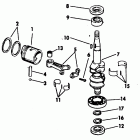 E5RHLCNR Crankshaft & piston - 4.5