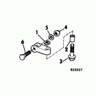 E75TRLCNB Steering bolt and clevis assembly kit