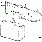 E10SELCNS Fuel tank without gauge