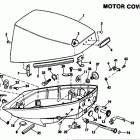 E10SELCNS Motor cover - johnson