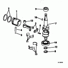 E5RHLCNR Crankshaft & piston - 7.5