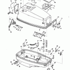 E50BECNR Motor cover - evinrude